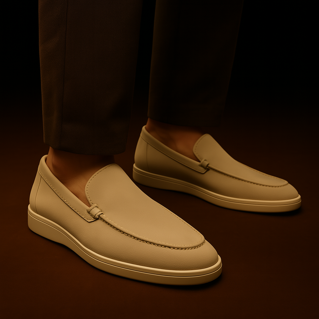 Vento d’Italia – Sabbia Suede Loafers